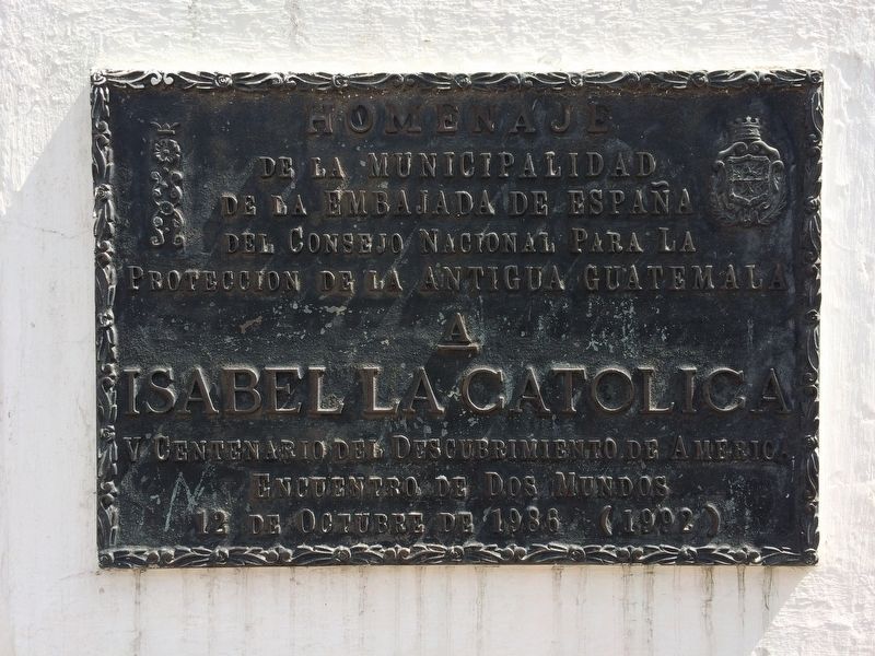 Isabella I of Castile Marker. Click for full size. Isabella I of Castile Marker image. Click for full size.
