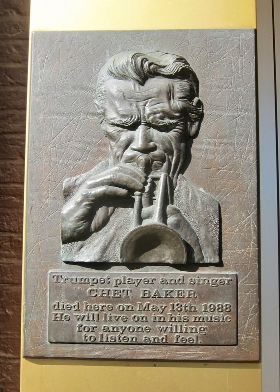 Chet Baker Marker. Click for full size. Chet Baker Marker image. Click for full size.