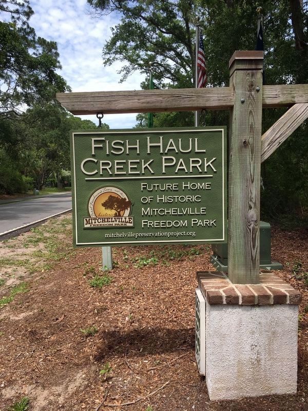 Sign located at entrance to the park image. Click for full size.
