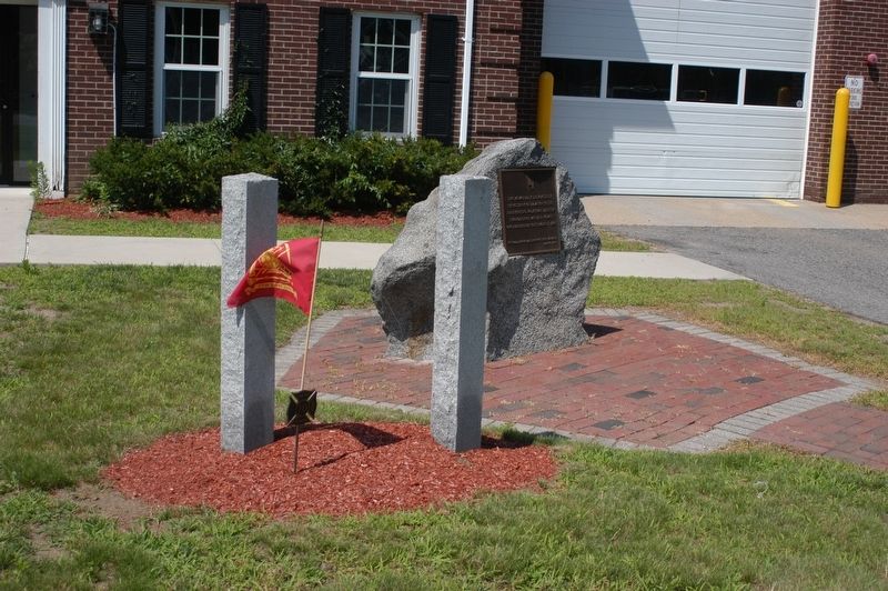 Hampton NH 9/11 Memorial Marker image. Click for full size.