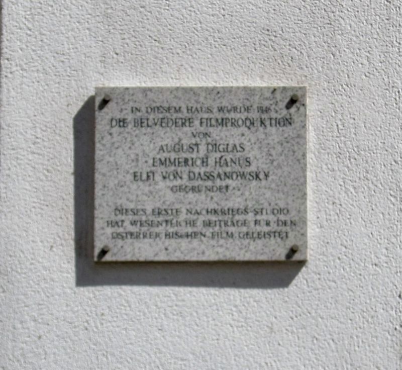 Belvedere Film Productions Marker image. Click for full size.