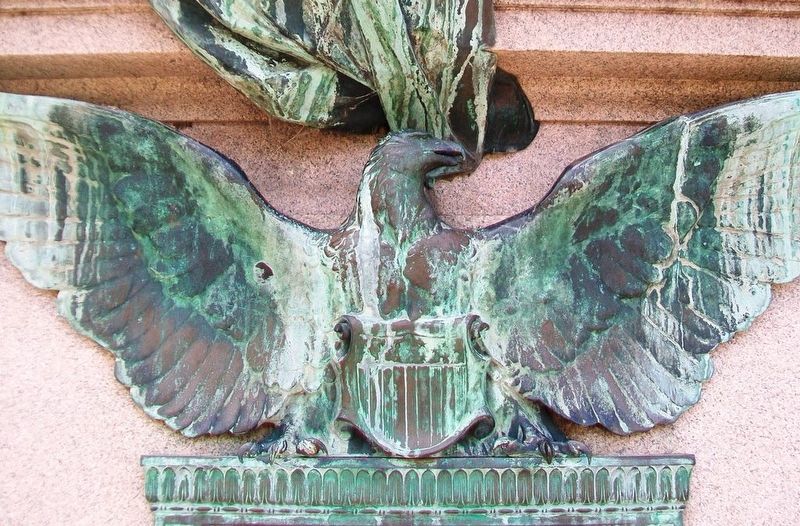 World War I Memorial Eagle. Click for full size. World War I Memorial Eagle image. Click for full size.