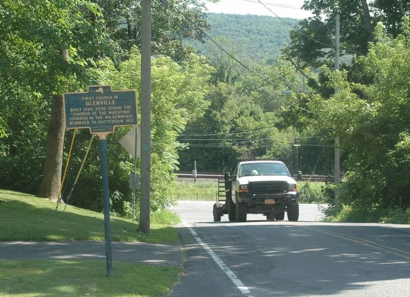 First Church in Glenville Marker. Click for full size. First Church in Glenville Marker image. Click for full size.