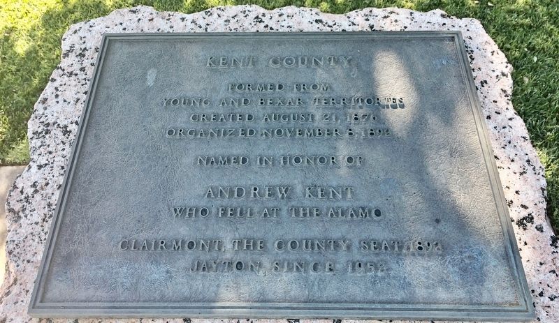 Kent County Marker image. Click for full size.