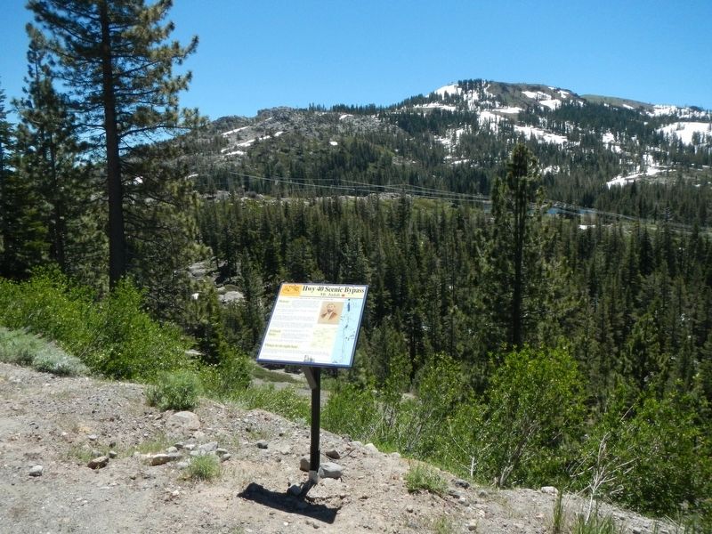 Mt. Judah and Marker. Click for full size. Mt. Judah and Marker image. Click for full size.