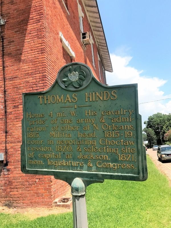 Thomas Hinds Marker image. Click for full size.