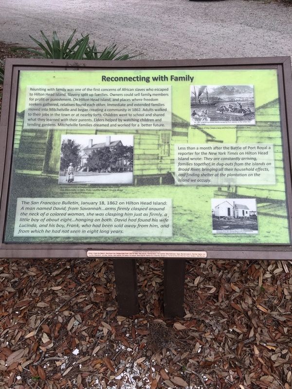 Reconnecting with Family Marker image. Click for full size.