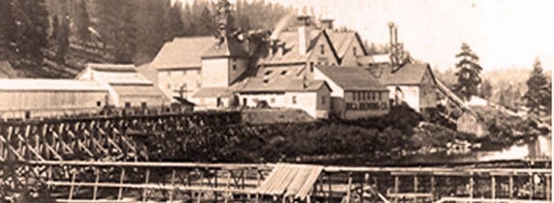 Floriston Pulp and Paper Company Mill. Click for full size. Floriston Pulp and Paper Company Mill image. Click for full size.