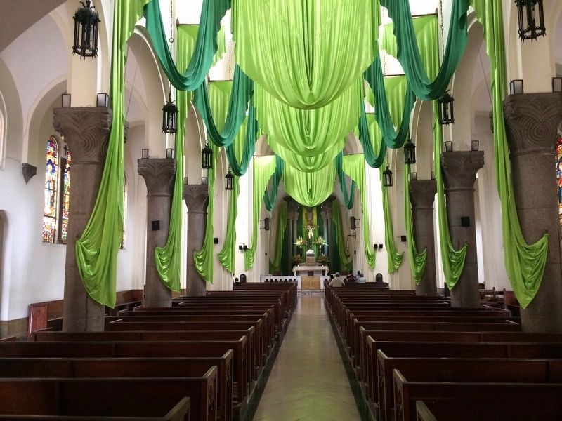 An interior view of the Parroquia del Señor de las Misericordias.. Click for full size. An interior view of the Parroquia del Señor de las Misericordias. image. Click for full size.