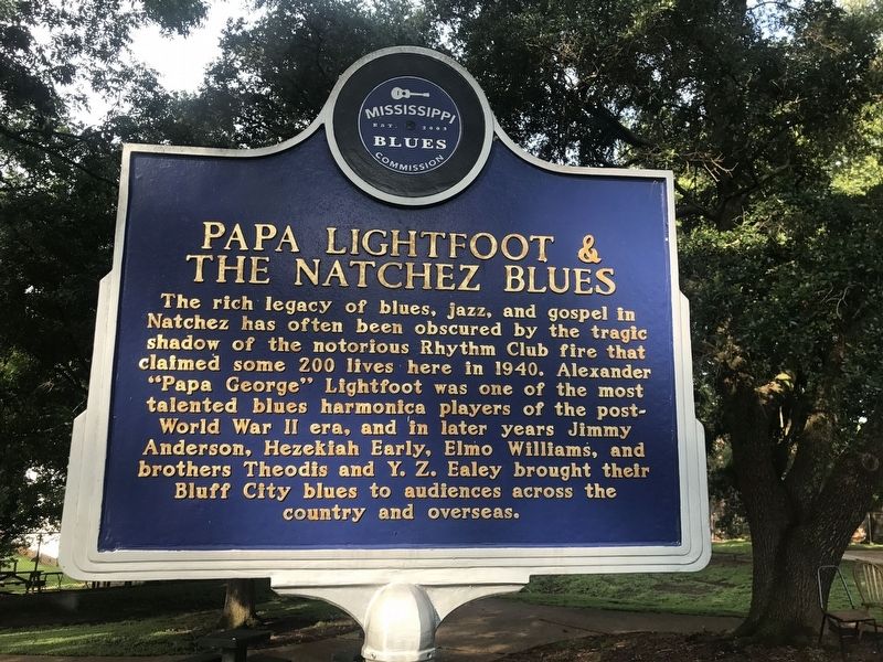 Papa Lightfoot Marker. Click for full size. Papa Lightfoot Marker image. Click for full size.