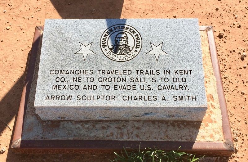 Quanah Parker Trail Marker. Click for full size. Quanah Parker Trail Marker image. Click for full size.