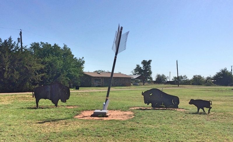 Quanah Parker Trail Marker. Click for full size. Quanah Parker Trail Marker image. Click for full size.