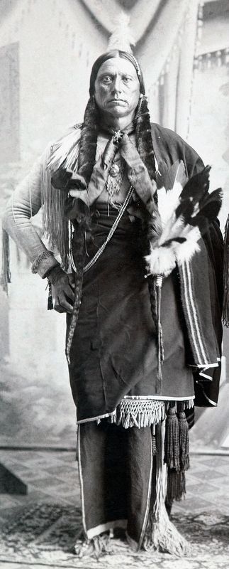 Quanah Parker was a Comanche war leader of the Quahadi ("Antelope") band of the Comanche people.. Click for full size. Quanah Parker was a Comanche war leader of the Quahadi ("Antelope") band of the Comanche people. image. Click for full size.