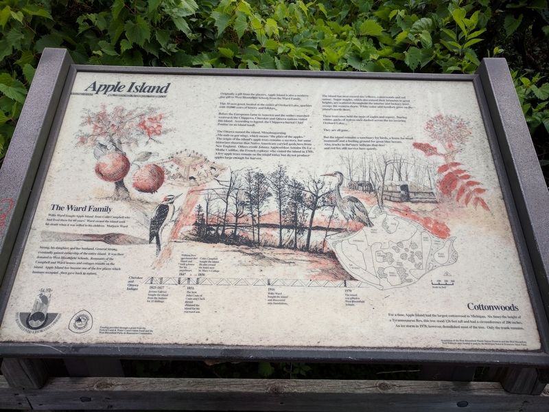 Apple Island Marker image. Click for full size.