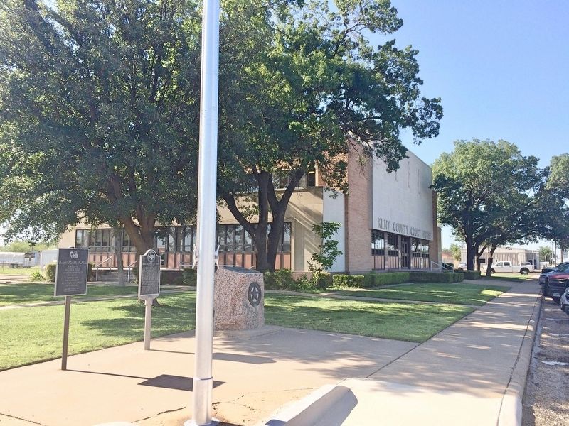 View of marker on north side of Kent County Courthouse. image. Click for full size.