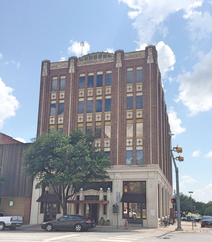 Former Eastland National Bank (lower floor now the Eastland County Museum).. Click for full size. Former Eastland National Bank (lower floor now the Eastland County Museum). image. Click for full size.