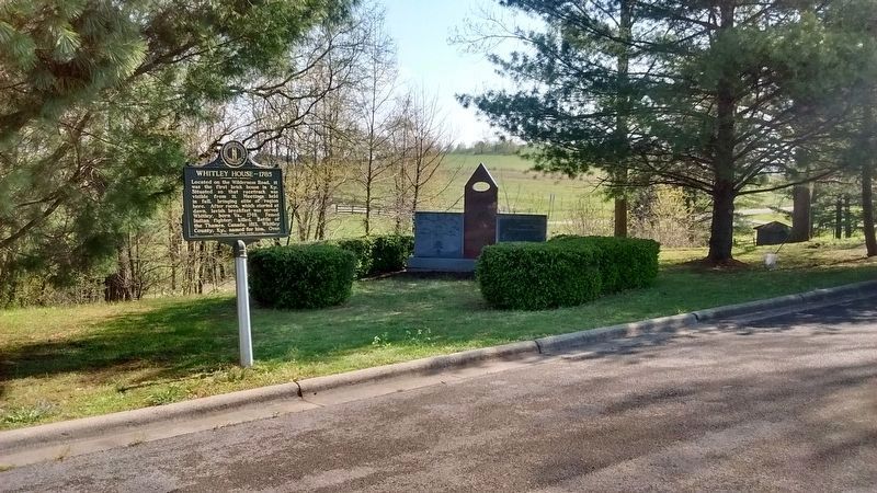 Sportsman's Hill / Whitley House - 1785 Marker. Click for full size. Sportsman's Hill / Whitley House - 1785 Marker image. Click for full size.