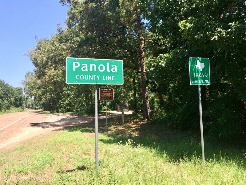 View from the Louisiana/Texas border into Texas.. Click for full size. View from the Louisiana/Texas border into Texas. image. Click for full size.