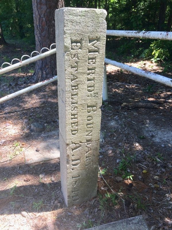 International Boundary stone post.. Click for full size. International Boundary stone post. image. Click for full size.