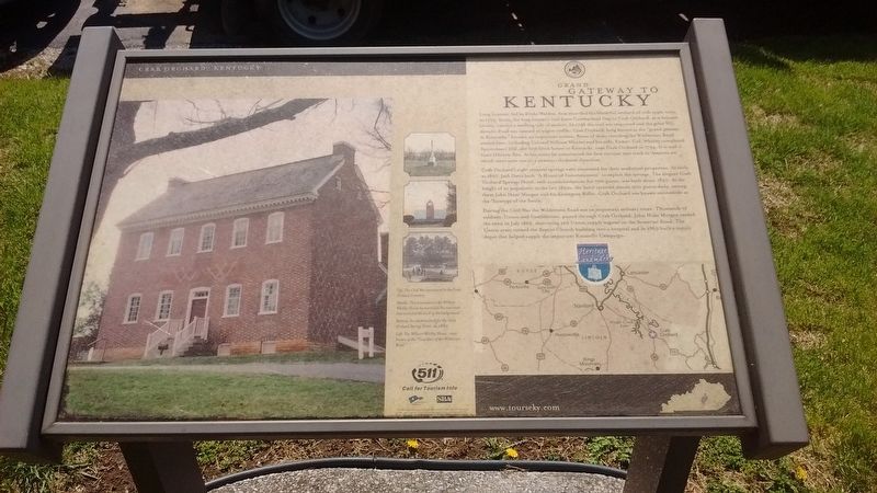 Grand Gateway to Kentucky Marker. Click for full size. Grand Gateway to Kentucky Marker image. Click for full size.