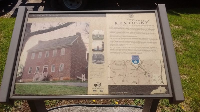 Grand Gateway to Kentucky Marker image. Click for full size.