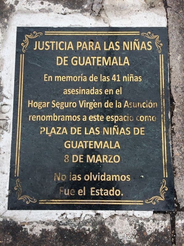Tragedy of the “Virgen de la Asunción” Safe Home Marker image. Click for full size.