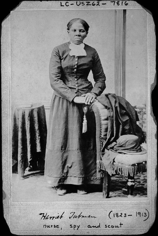 <i>Harriet Tubman (1823 - 1913): Nurse, Spy and Scout</i> image. Click for full size.