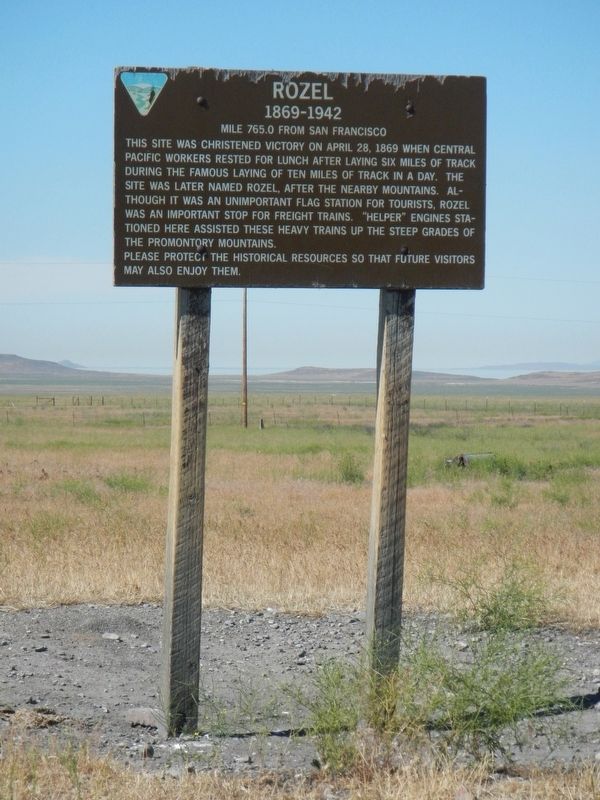Rozel Marker. Click for full size. Rozel Marker image. Click for full size.