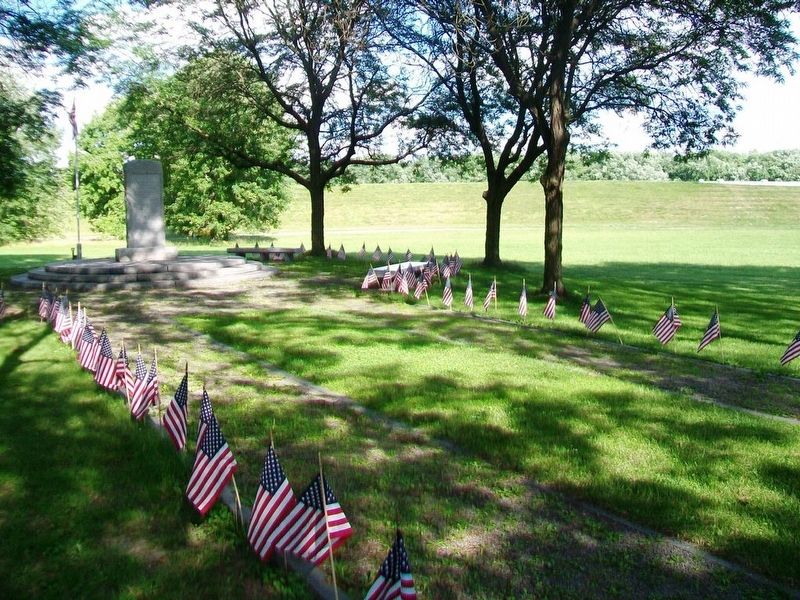 Forty Fort Cemetery Lost Graves Memorial image. Click for full size.