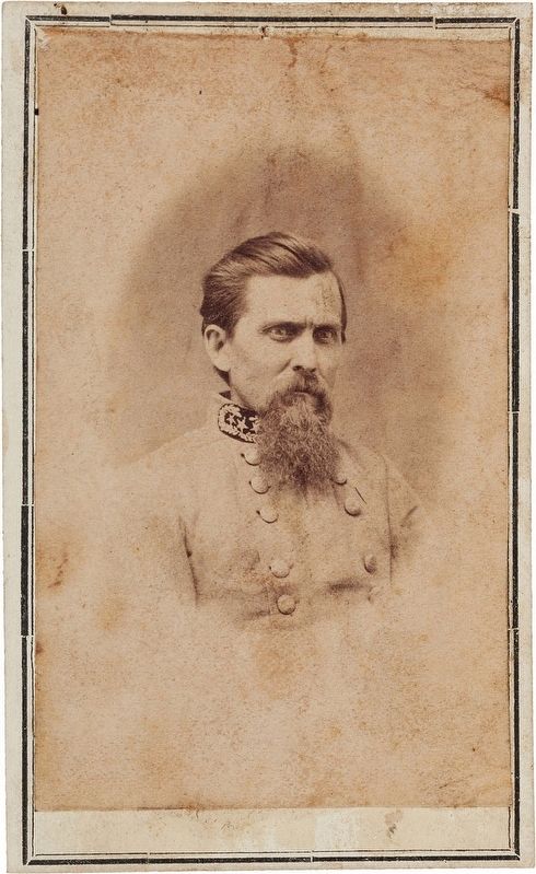 Confederate General John George Walker image. Click for full size.