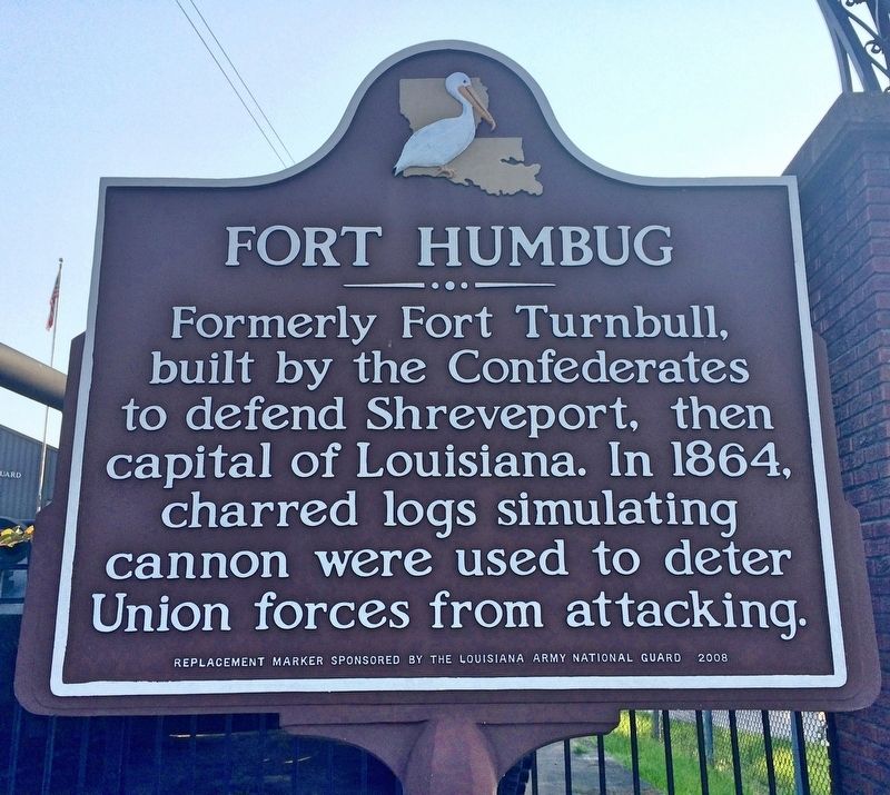 Fort Humbug Marker image. Click for full size.