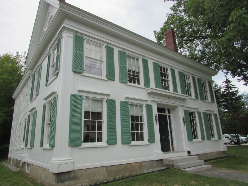 Harriet Beecher Stowe House image. Click for full size.