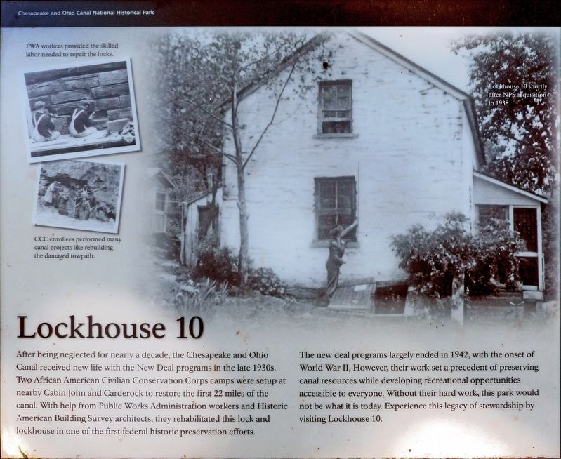 Lockhouse 10 Marker image. Click for full size.