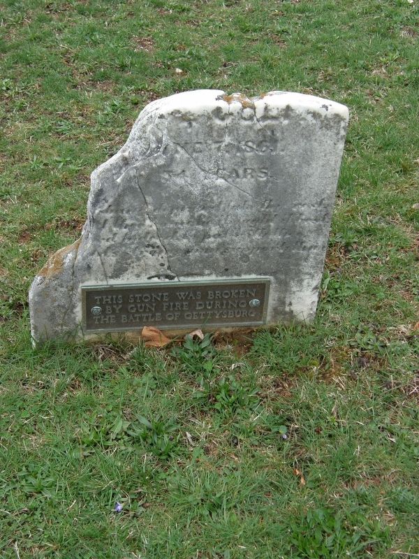 The Esias Jesse Culp headstone image. Click for full size.