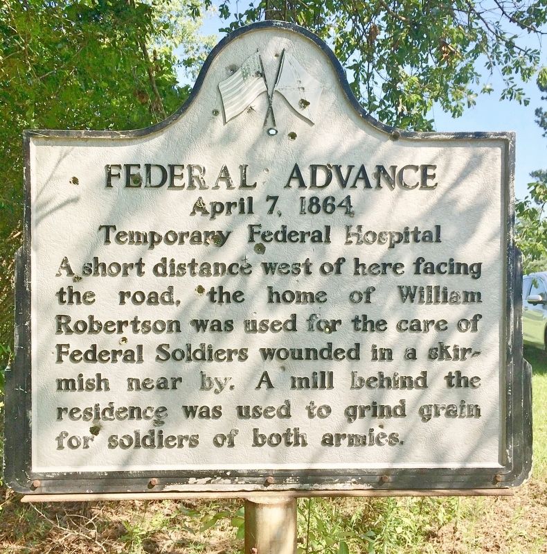 Federal Advance Marker image. Click for full size.