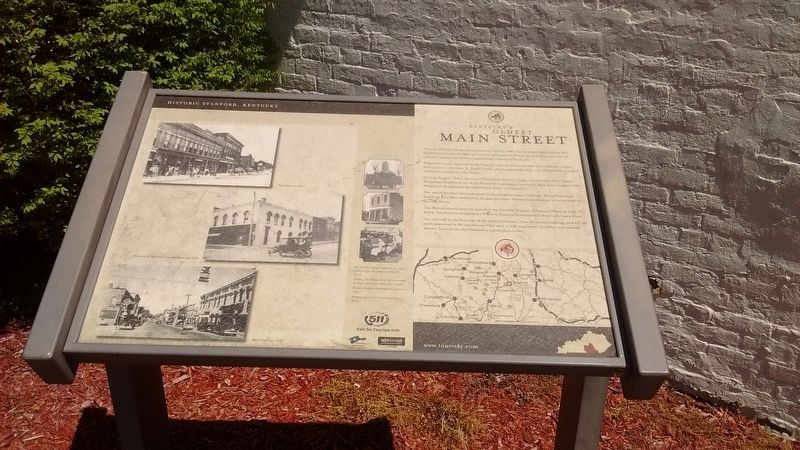 Kentucky's Oldest Main Street Marker. Click for full size. Kentucky's Oldest Main Street Marker image. Click for full size.