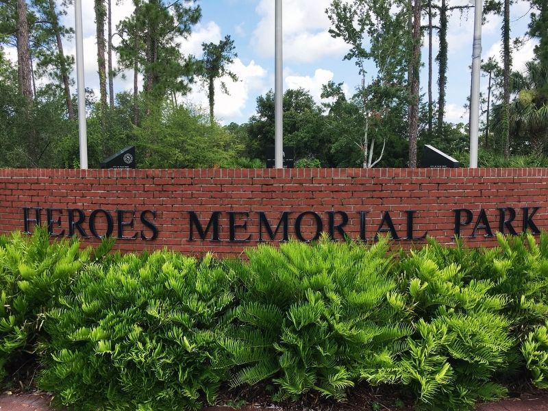 Heroes Memorial Park image. Click for full size.