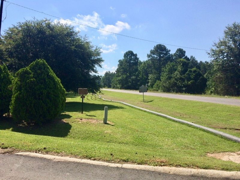 The Old Cistern Marker can be seen looking south on Highway 175.. Click for full size. The Old Cistern Marker can be seen looking south on Highway 175. image. Click for full size.