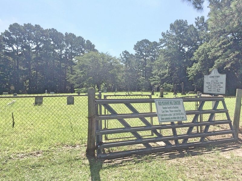 Old Pleasant Hill Cemetery image. Click for full size.