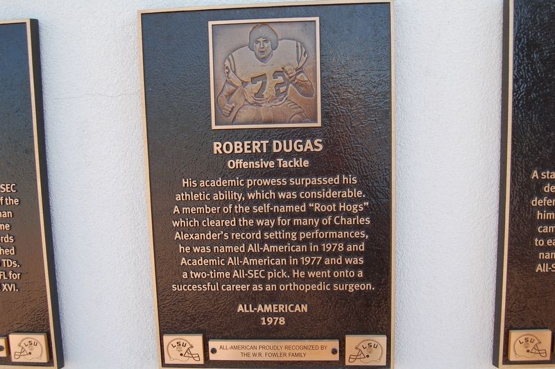 Robert Dugas Marker image. Click for full size.