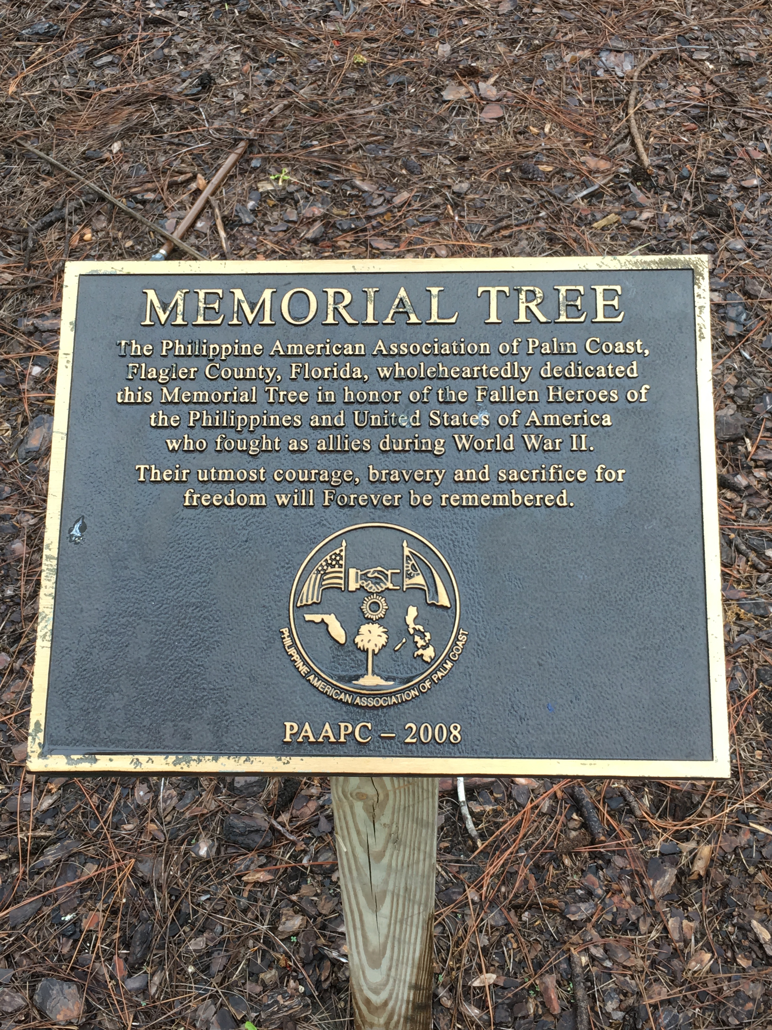 Memorial Tree Marker