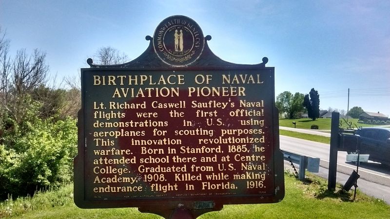 Birthplace of Naval Aviation Pioneer Marker image. Click for full size.