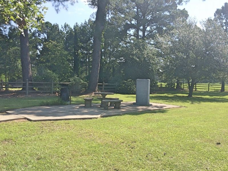 Account of the Battle of Pleasant Hill Marker. Click for full size. Account of the Battle of Pleasant Hill Marker image. Click for full size.
