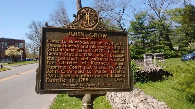 John Crow Marker image. Click for full size.