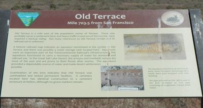 Old Terrace Marker image. Click for full size.
