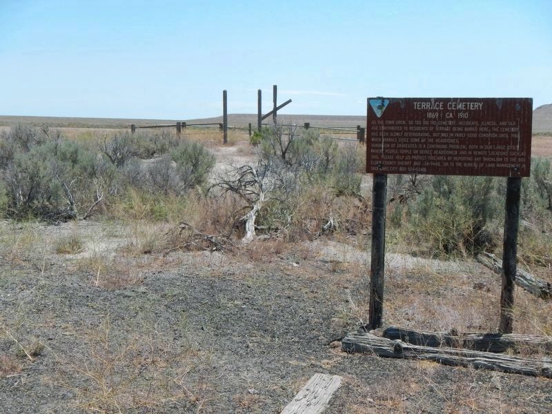 Terrace Cemetery and Marker image. Click for full size.