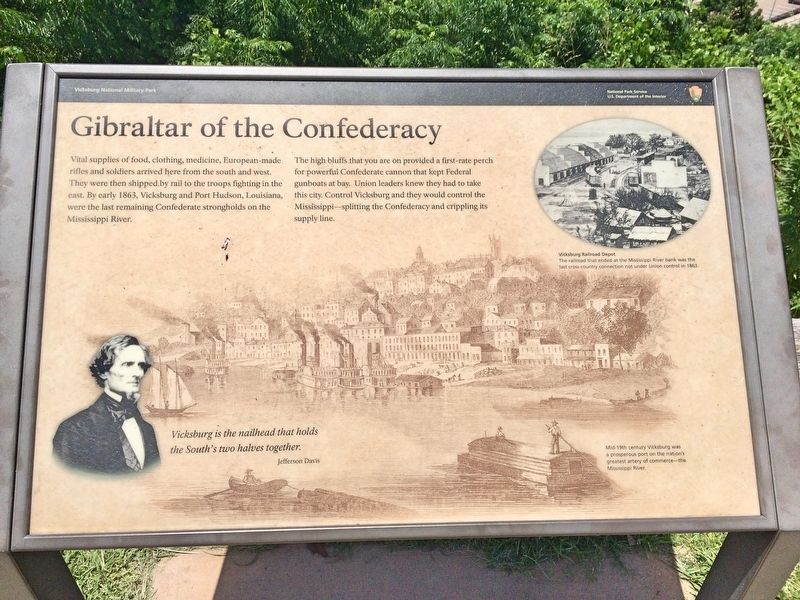 Gibraltar of the Confederacy Marker image. Click for full size.