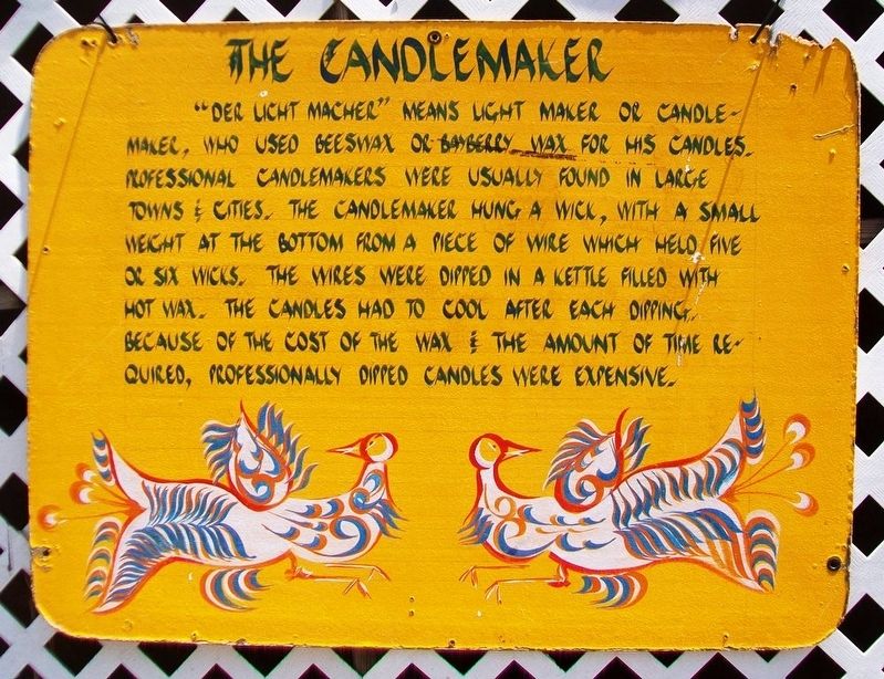 The Candlemaker Marker image. Click for full size.
