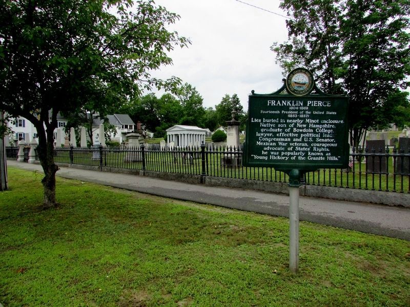 Marker at the Old North Cemetery image. Click for full size.