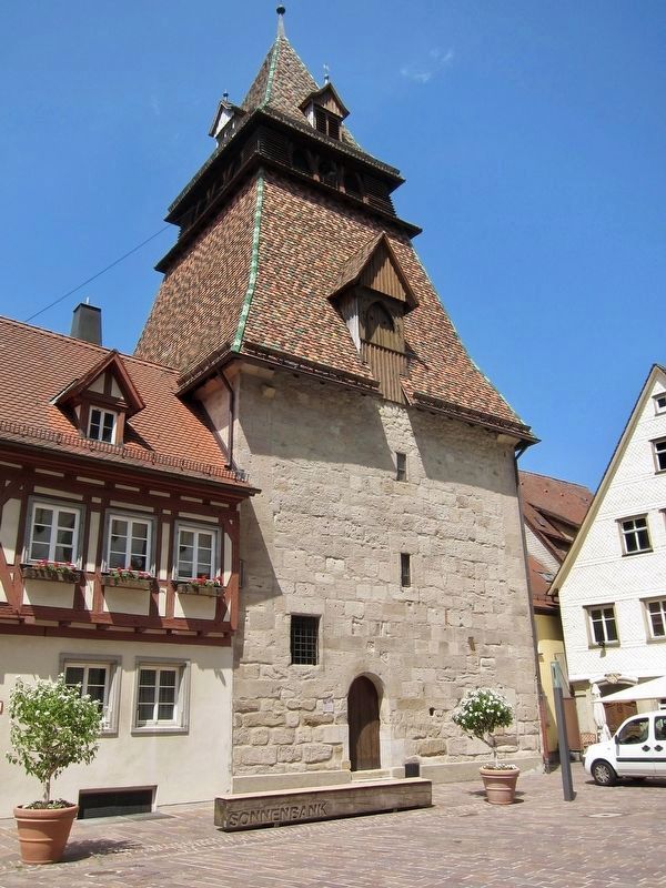 Glockenturm / Belltower Marker. Click for full size. Glockenturm / Belltower Marker image. Click for full size.